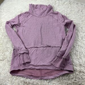 Lululemon Find Your Unwind Pullover Heathered Pink Taupe